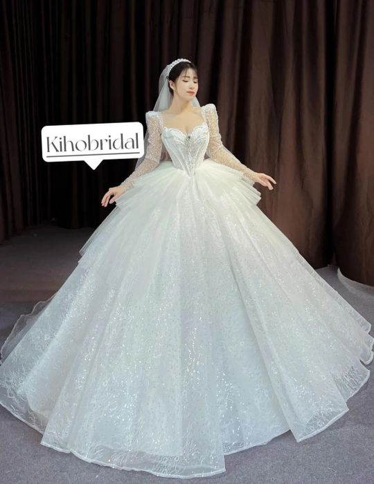 Kiho Bridal ảnh 2 - Bộ sưu tập váy cưới tinh tế với đường nét đầy nghệ thuật