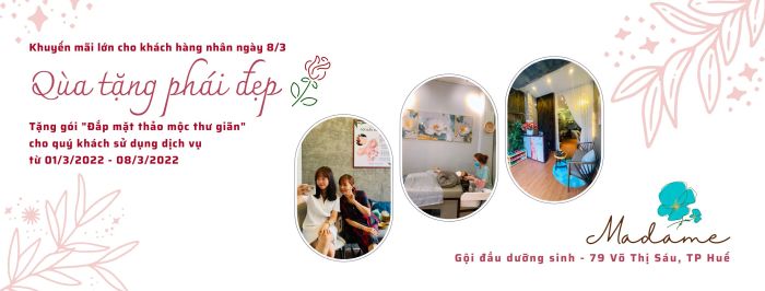 Không gian sang trọng tại Madame Spa