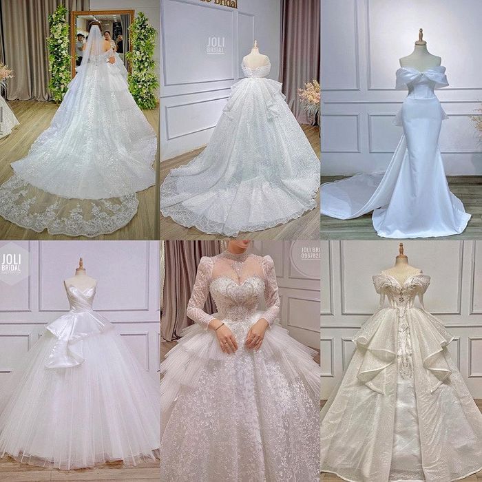 BST váy cưới mới nhất tại Joli Bridal