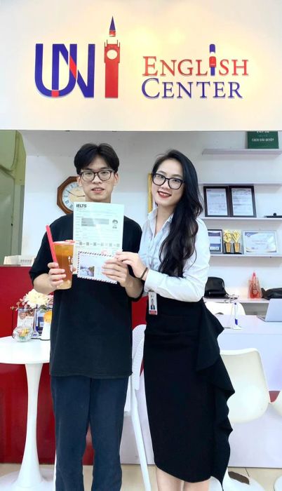 Không gian học tập hiện đại tại Trung Tâm Anh Ngữ Uni English