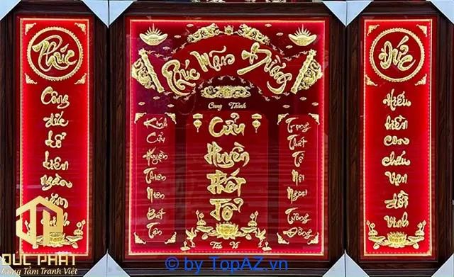 Tuyển tập tranh thờ Cửu Huyền Thất Tổ đẹp nhất - Tinh hoa nghề truyền thống