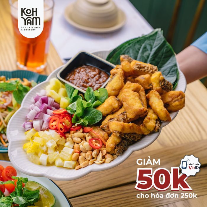 Không gian ấm cúng đậm chất Thái tại Koh Yam