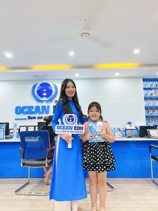 Hoạt động học tập sôi nổi tại Ocean Edu Mê Linh