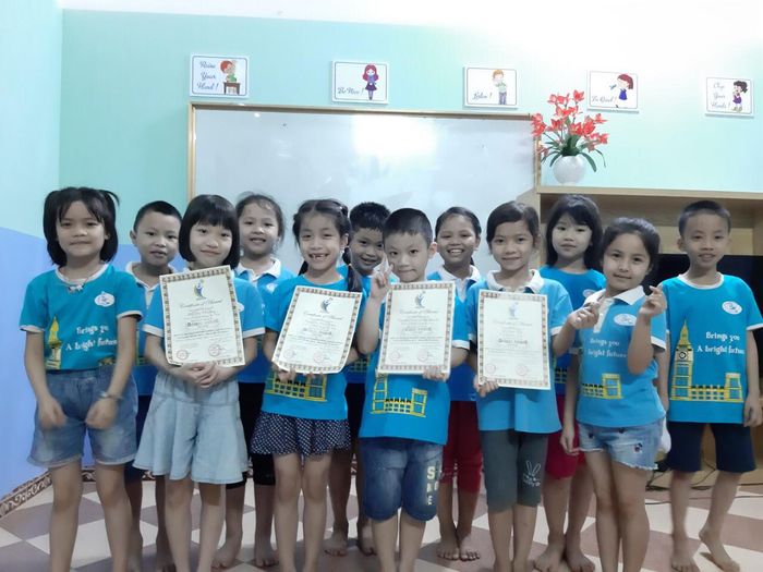 Hình ảnh lớp học tại Anh Ngữ Bright Way