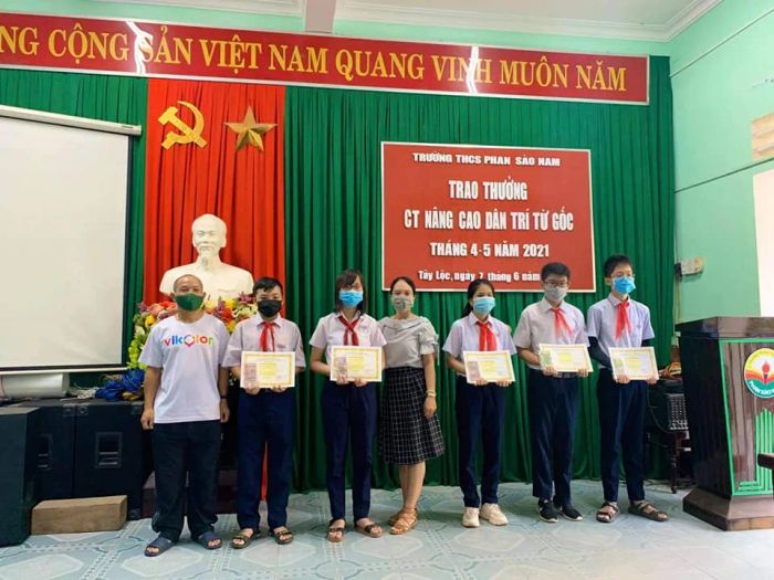 Tuyển tập hình ảnh đẹp về Trường THCS Phan Sào Nam