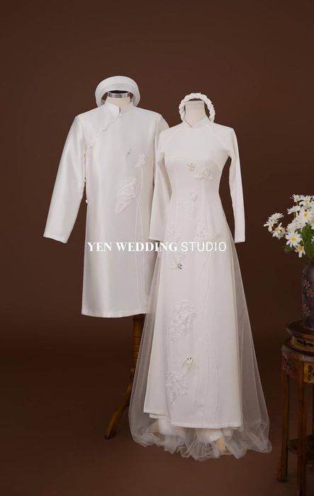 Yến Wedding - Áo dài cưới thêu chữ Hỷ