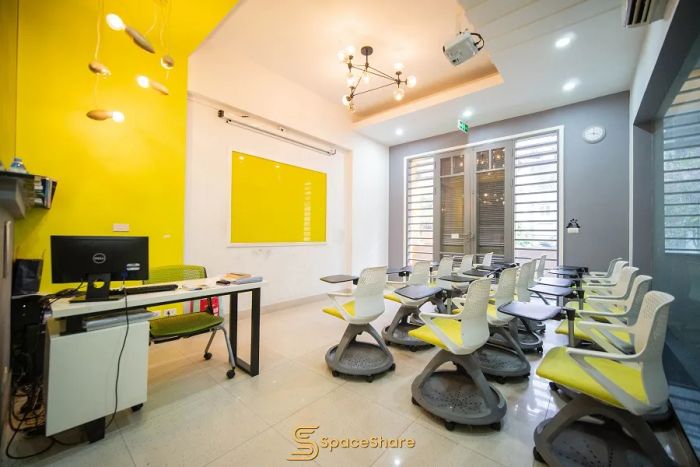 Hình ảnh không gian học tập hiện đại tại Trung Tâm Anh Ngữ JOLO