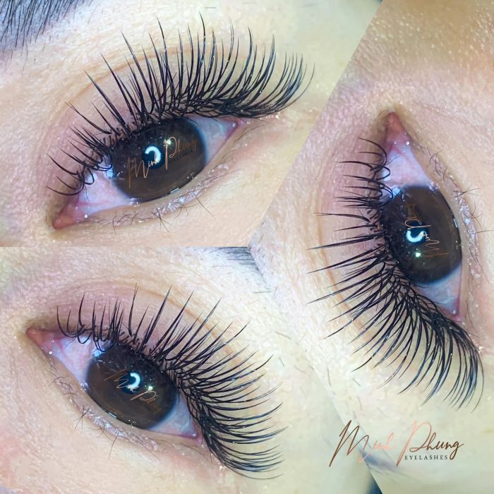 Minh Phụng Eyelashes - Bộ sưu tập hình ảnh nghệ thuật nối mi số 1