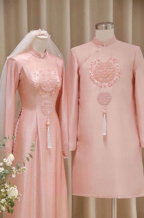 Áo dài cưới sang trọng tại Socola Bridal