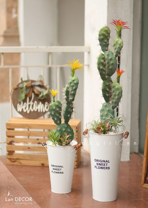 Bộ sưu tập cây giả nghệ thuật tại Lan Décor