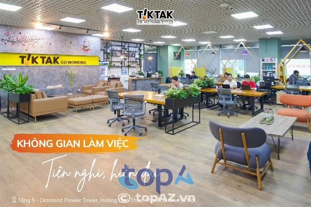 Tiktak - Hệ Thống Không Gian Làm Việc Đa Thành Phố