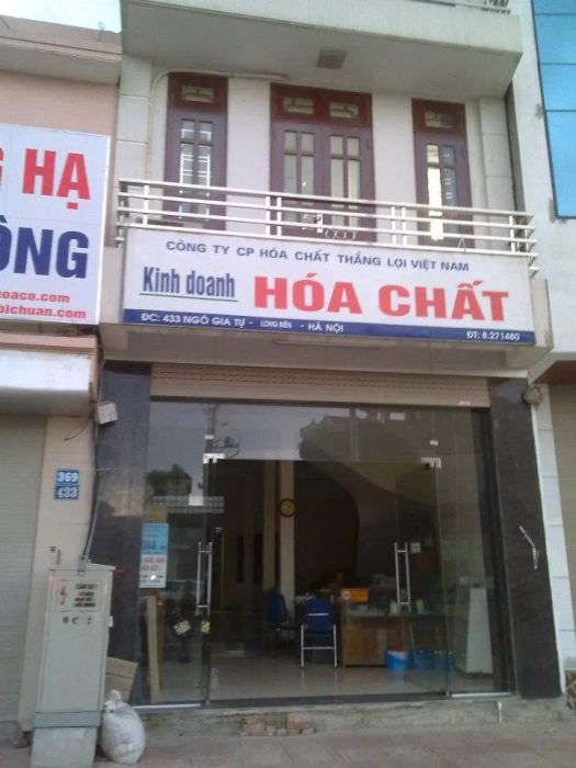 Hình ảnh hệ thống kho bãi hiện đại của Công ty CP Hóa chất Thắng Lợi