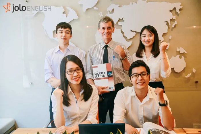 Không gian học tập đầy cảm hứng tại Trung Tâm Anh Ngữ JOLO