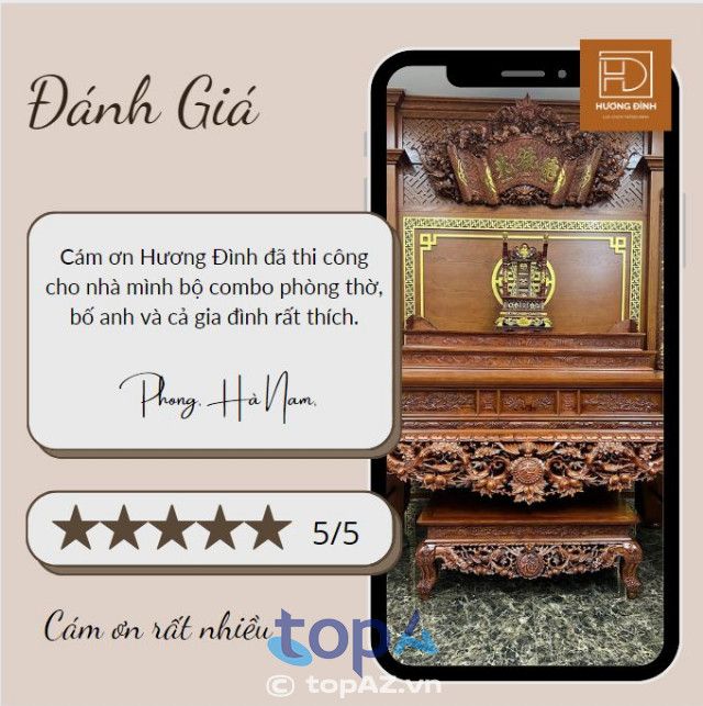 Đồ Gỗ Mỹ Nghệ Nội Thất Hương Đình