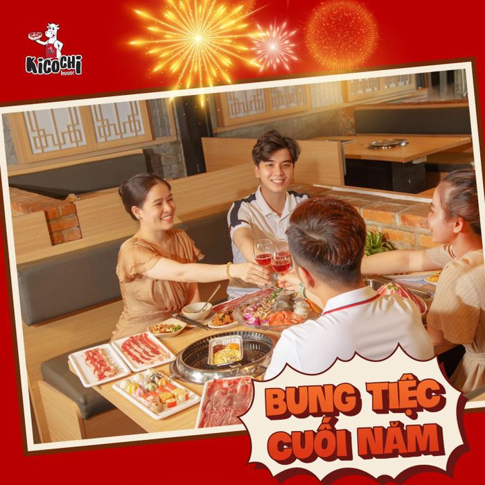 Không gian ẩm thực Nhật - Hàn sang trọng tại Kicochi House