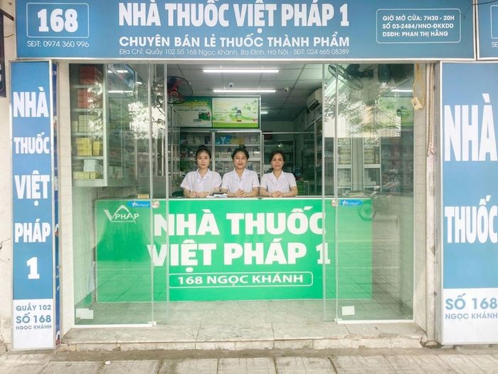Góc tư vấn chuyên nghiệp tại Nhà thuốc Việt Pháp 1