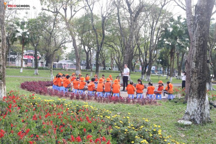 Hoạt động học tập sáng tạo của các bé tại VicoSchool