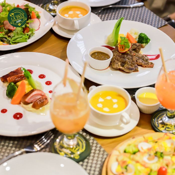 Những món ăn Pháp tinh tế được trình bày nghệ thuật tại La Paix