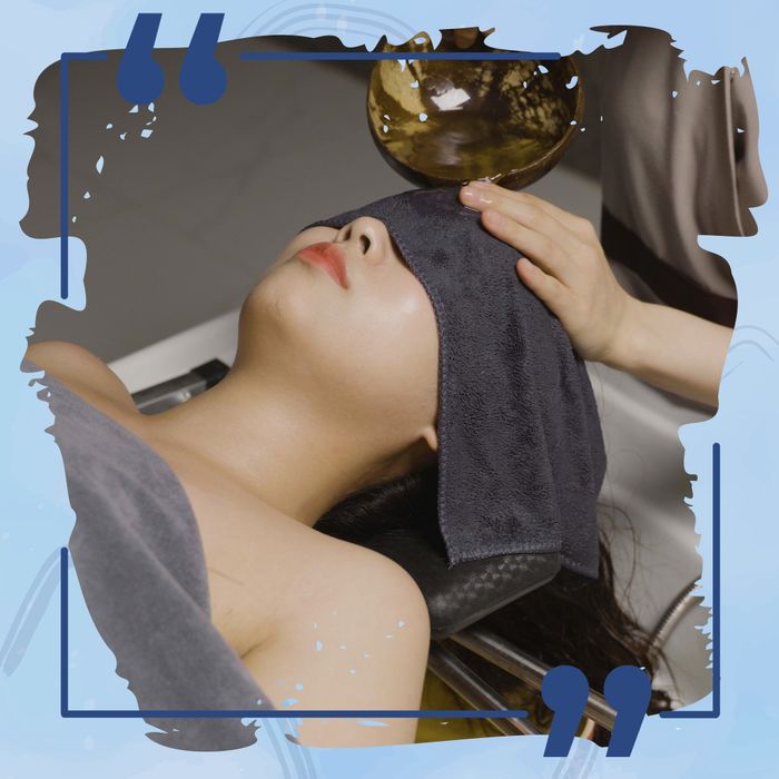 Không gian xanh mát tại Lá Spa