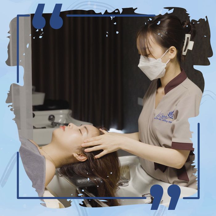 Quy trình gội đầu dưỡng sinh chuẩn spa tại Lá Spa