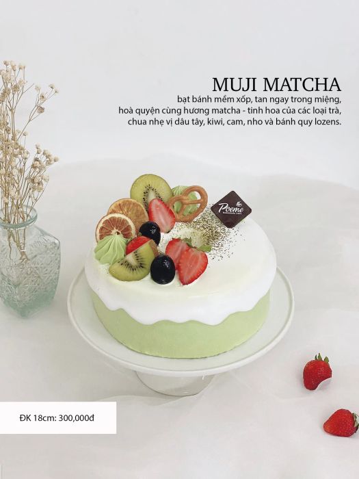 Hình ảnh đầy nghệ thuật từ những chiếc bánh tại Poeme Bakery