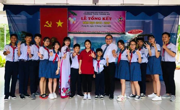 Hình ảnh hoạt động ngoại khóa tại Trường THCS Trung An