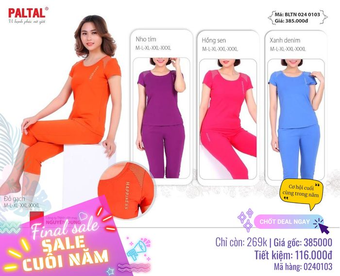 Các mẫu thiết kế mới nhất của PALTAL Fashion
