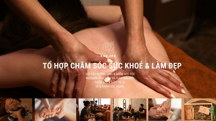 Không gian mộc mạc ấm cúng tại Nhà Spa
