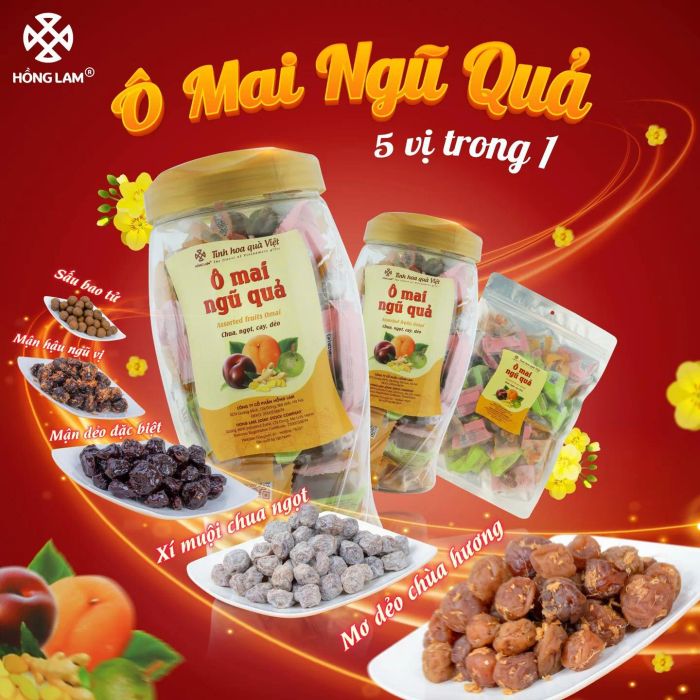 Ô Mai Hồng Lam - Hương Vị Đặc Sản Hà Nội