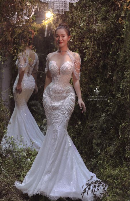 Hình ảnh váy cưới sang trọng tại Hải Thanh Cao Bridal