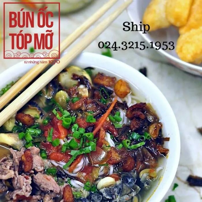 Bún Ốc Tóp Mỡ - Cô Lý hình ảnh 1