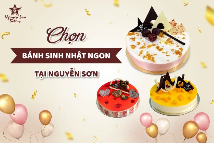 Khám phá thế giới bánh ngọt đầy màu sắc tại Nguyễn Sơn Bakery