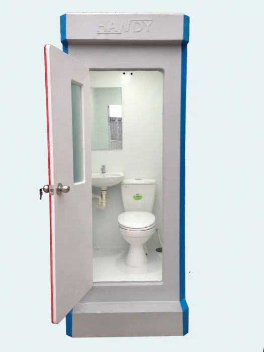 Hình ảnh thiết kế nhà vệ sinh di động hiện đại từ Công ty CP Công nghệ Minh Hoà
