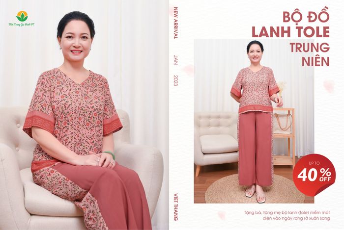 Bộ sưu tập đồ bộ mặc nhà đẹp từ Thời trang Việt Thắng