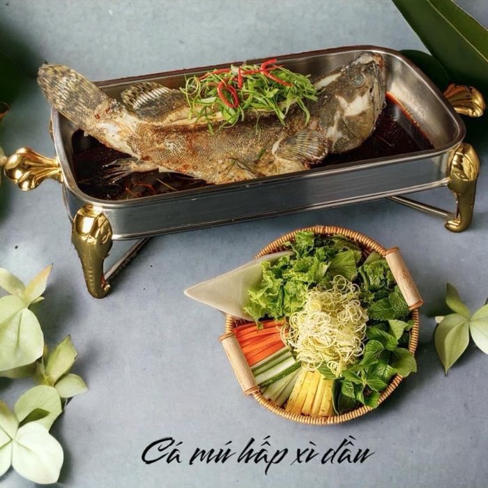 Những món hải sản tươi sống được chế biến tinh tế tại SALA