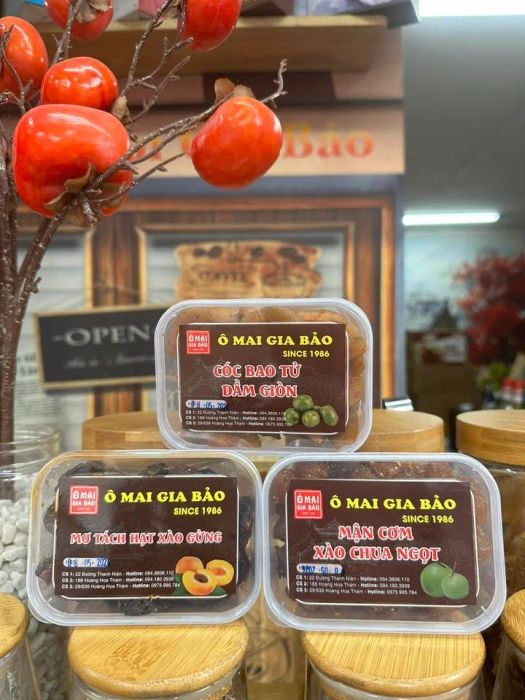 Ô Mai Gia Bảo - Đặc sản đậm đà thủ đô Hà Nội