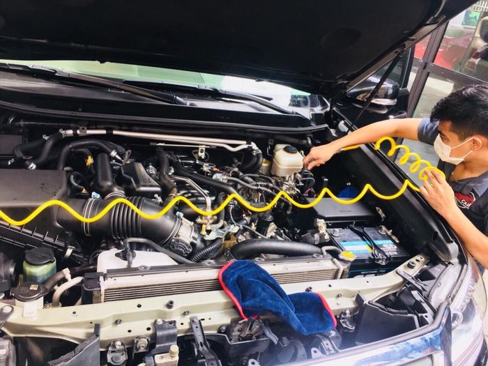 Quy trình detailing chuyên nghiệp tại Hue Car Detailing