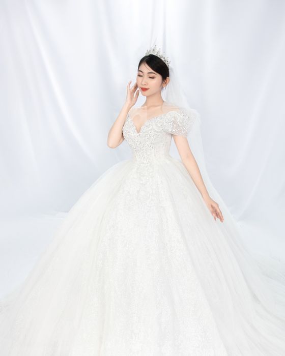 Không gian sang trọng tại Khánh Châu Wedding