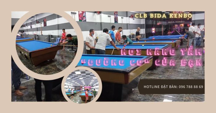 Không gian hiện đại và tiện nghi tại CLB Bida KENBO - Ảnh 2