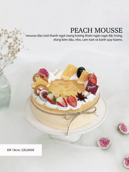 Hình ảnh những tác phẩm bánh ngọt tại Poeme Bakery