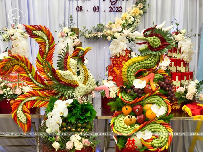 Bộ sưu tập tráp cưới nghệ thuật tại Venus Decor
