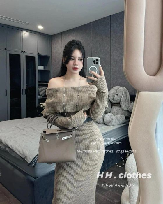 BST váy dự tiệc sang trọng tại Nhi Store