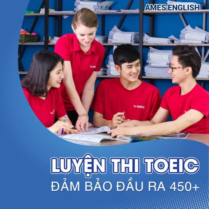 Hình ảnh lớp học tại Anh ngữ AMES Huế
