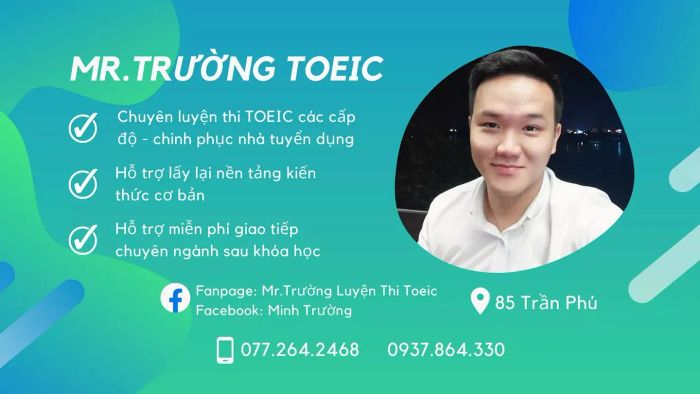 Hình ảnh lớp học tại Toeic thầy Trường