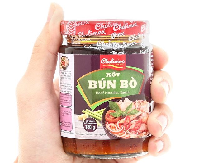 [Hình ảnh] Xốt Bún Bò Cholimex - Màu sắc chuẩn vị Huế