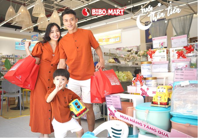 Không gian mua sắm tiện nghi tại BiboMart