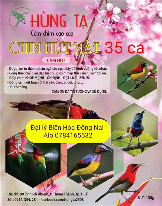 Hình ảnh sản phẩm Cám chim Hùng Tạ (ảnh 2)