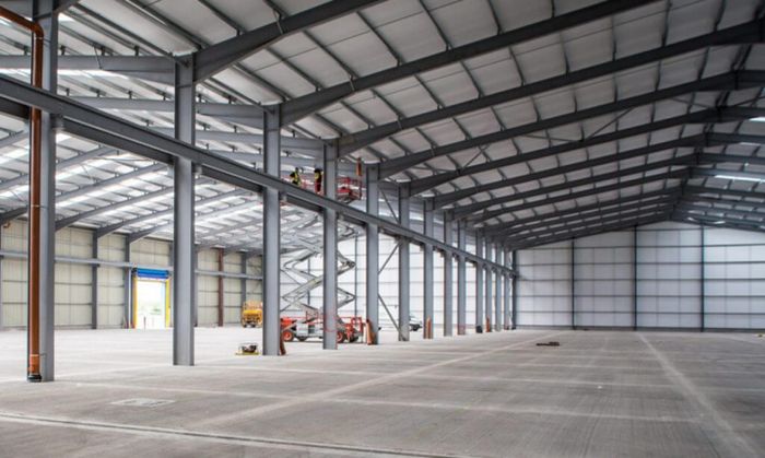 Không gian kho hiện đại tại SEC Warehouse