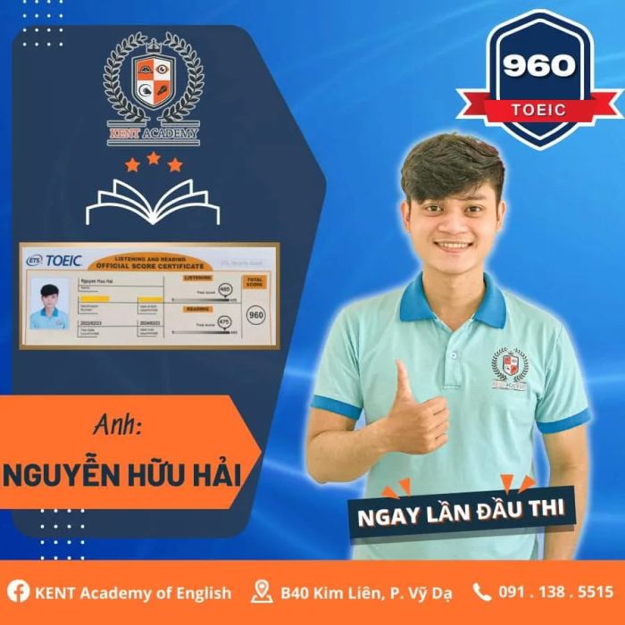 Hình ảnh hoạt động giảng dạy tại KENT Academy