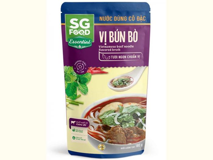 [Hình ảnh] Nước dùng SG Food - Tinh túy từ xương bò cô đặc
